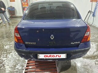 2004 Renault Symbol I Рестайлинг, синий, 180000 рублей, вид 4
