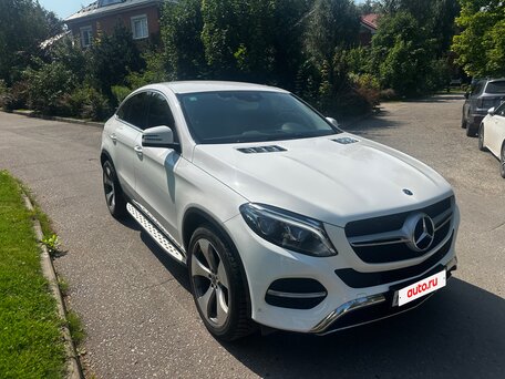 2018 Mercedes-Benz GLE Coupe 350 d I (C292), белый, 4390000 рублей, вид 1