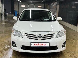 2012 Toyota Corolla X (E140, E150) Рестайлинг, белый, 1299999 рублей, вид 2