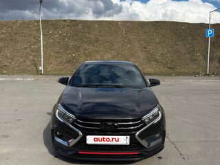 2024 Lada (ВАЗ) Vesta Sportline I Рестайлинг (NG), чёрный, 1880000 рублей, вид 2