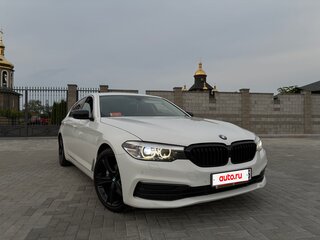 2018 BMW 5 серии 520d VII (G30/G31/G38), белый, 1800000 рублей, вид 4