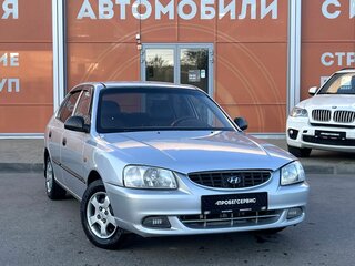 2006 Hyundai Accent ТагАЗ II, серебристый, 415000 рублей, вид 3