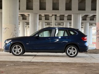 2011 BMW X1 18i I (E84), синий, 1279000 рублей, вид 4