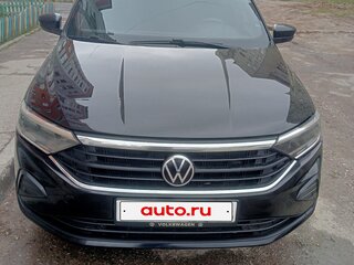 2021 Volkswagen Polo VI, чёрный, 1550000 рублей, вид 1
