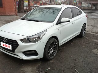 2018 Hyundai Solaris II, белый, 1300000 рублей, вид 1