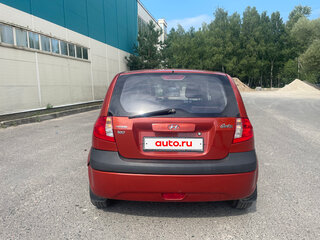 2007 Hyundai Getz I Рестайлинг, красный, 490000 рублей, вид 3