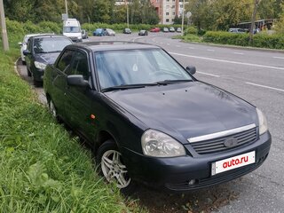 2008 Lada (ВАЗ) Priora I, чёрный, 210000 рублей, вид 3
