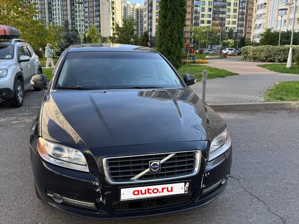 2007 Volvo S80 II, чёрный