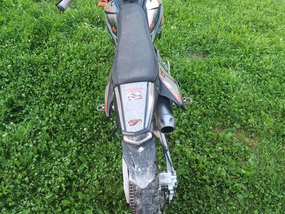 2023 Regulmoto Seven Pro, оранжевый, 60000 рублей