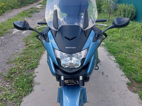 2006 Honda NT700V Deauville, голубой, 530000 рублей, вид 4