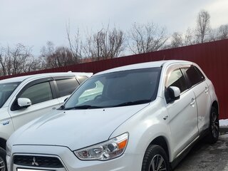 2014 Mitsubishi RVR III Рестайлинг, белый, 950000 рублей, вид 1