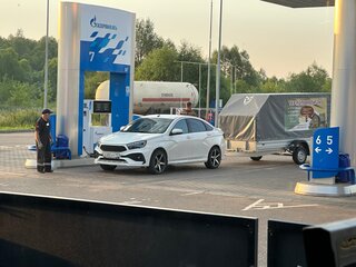 2021 Lada (ВАЗ) Vesta CNG I, белый, 1200000 рублей, вид 5