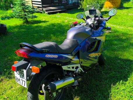 1997 Suzuki GSX 600F Katana, синий, 190000 рублей, вид 4