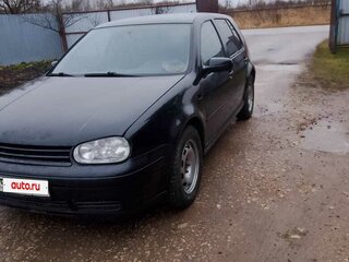 1998 Volkswagen Golf IV, синий, 160000 рублей, вид 1