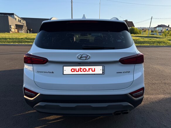 2018 Hyundai Santa Fe IV, белый - вид 5