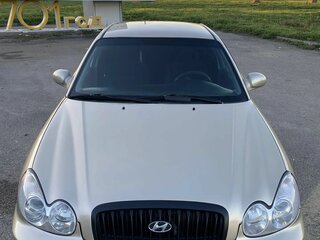 2004 Hyundai Sonata ТагАЗ IV (EF) Рестайлинг, бежевый, 400000 рублей, вид 3