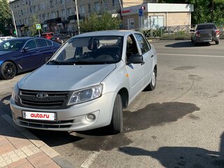 2013 Lada (ВАЗ) Granta I, серебристый, 450000 рублей, вид 1