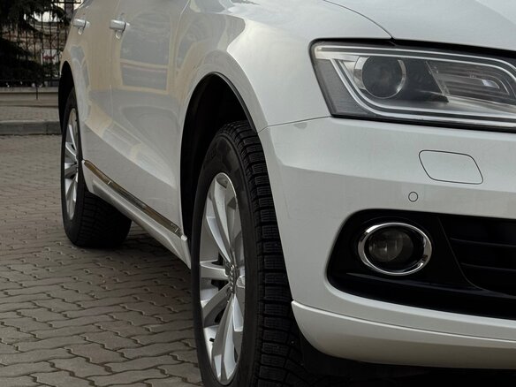 2013 Audi Q5 I (8R) Рестайлинг, белый, 1850000 рублей - вид 1