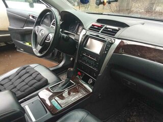 2016 Toyota Camry VII (XV50) Рестайлинг, чёрный, 1600000 рублей, вид 5
