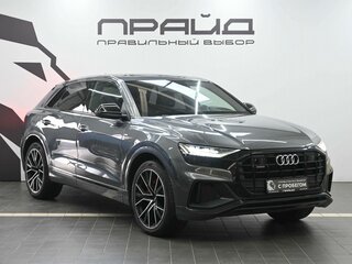 2019 Audi Q8 50 TDI I (4M), серый, 5869900 рублей, вид 4