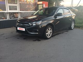 2017 Lada (ВАЗ) Vesta I, чёрный, 560000 рублей, вид 1