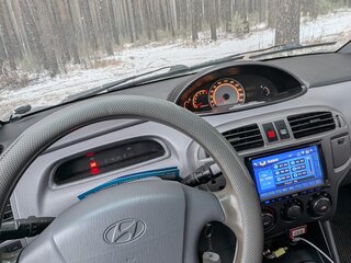 2004 Hyundai Matrix I, серебристый, 310000 рублей, вид 5