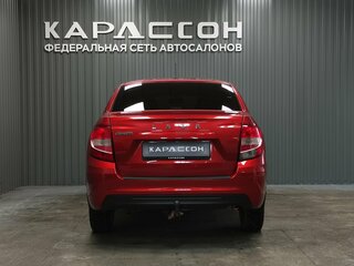 2021 Lada (ВАЗ) Granta I Рестайлинг, красный, 565000 рублей, вид 4