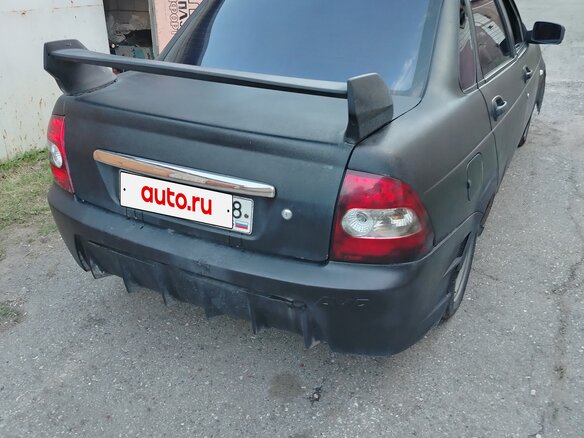 2008 Lada (ВАЗ) Priora I, серый, 100000 рублей - вид 6