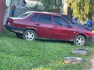 2004 Lada (ВАЗ) 21099, красный, 120000 рублей, вид 3