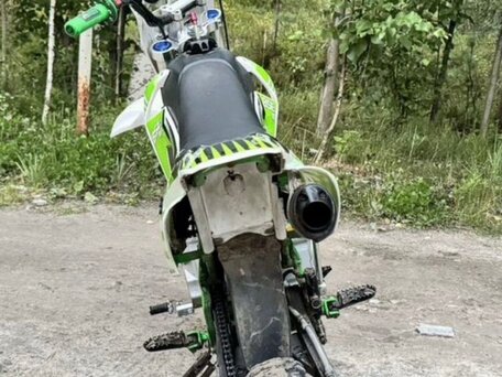 2022 BSE MX 125, зелёный, 77000 рублей, вид 4
