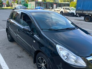 2007 Opel Corsa D, чёрный, 300000 рублей, вид 1