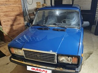 2005 Lada (ВАЗ) 2107, синий, 150000 рублей, вид 4