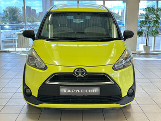 2017 Toyota Sienta II, жёлтый, 1180000 рублей, вид 3