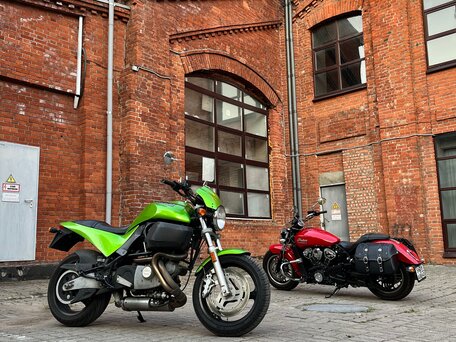 2000 Buell Cyclone M2, зелёный, 650000 рублей, вид 1