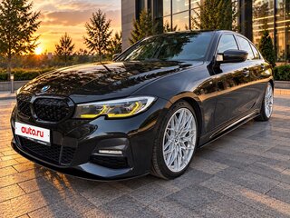 2020 BMW 3 серии 320i xDrive VII (G2x), чёрный, 3550000 рублей, вид 2