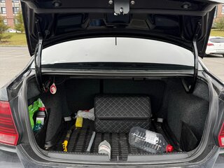 2017 Volkswagen Polo V Рестайлинг, чёрный, 1189000 рублей, вид 5