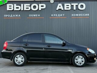 2006 Hyundai Verna II, чёрный, 429000 рублей, вид 3