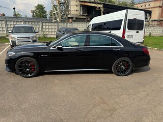2015 Mercedes-Benz S-Класс AMG 63 AMG Long III (W222, C217), чёрный, 3800000 рублей, вид 4