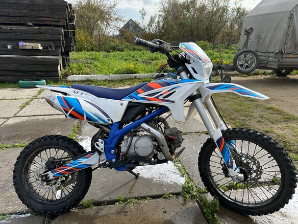2022 Wels RT 125, синий, 70000 рублей - вид 1