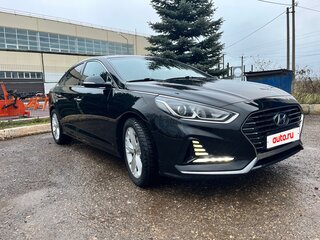 2017 Hyundai Sonata LPi VII (LF) Рестайлинг, чёрный, 1800000 рублей, вид 2