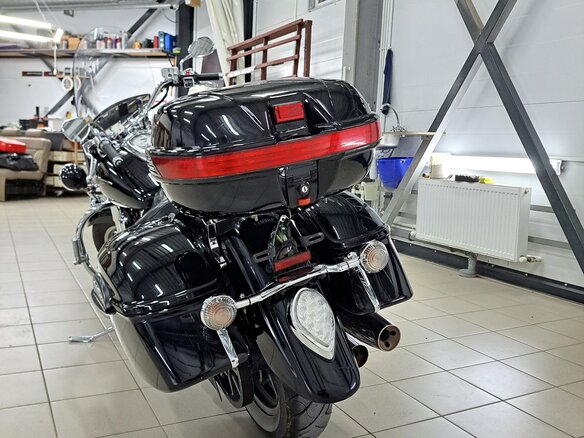 2007 Yamaha XV 1700 Road Star, чёрный, 850000 рублей - вид 16