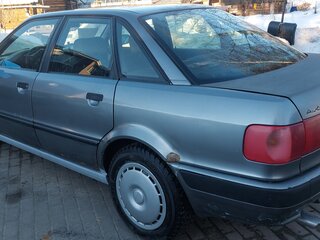 1992 Audi 80 V (B4), серый, 170000 рублей, вид 5