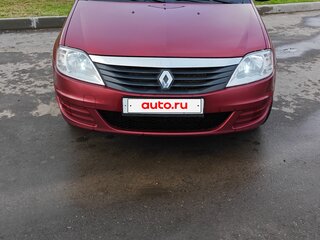 2011 Renault Logan I Рестайлинг, красный, 650000 рублей, вид 2