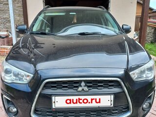 2013 Mitsubishi ASX I Рестайлинг, чёрный, 1200000 рублей, вид 1