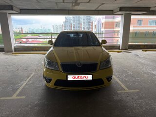 2010 Skoda Octavia RS II Рестайлинг, жёлтый, 935000 рублей, вид 2