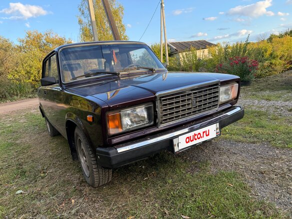 2003 Lada (ВАЗ) 2107, красный, 175000 рублей - вид 1