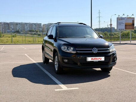 2013 Volkswagen Tiguan I Рестайлинг, чёрный, 1100000 рублей, вид 3