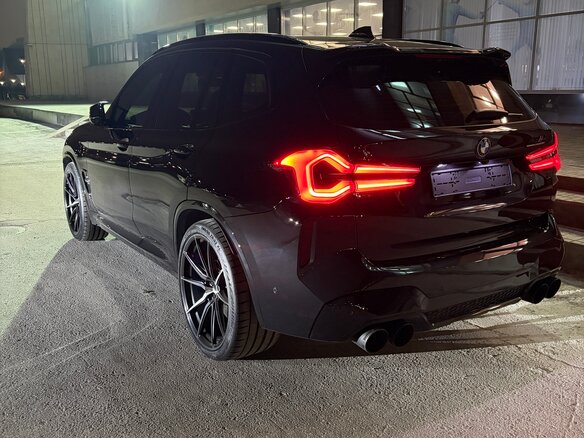 2023 BMW X3 M Competition I (F97) Рестайлинг, чёрный - вид 13