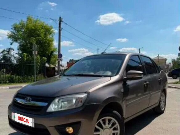 2015 Lada (ВАЗ) Granta I, коричневый, 400000 рублей