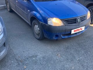 2005 Renault Logan I, синий, 395000 рублей, вид 3